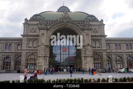 Nürnberg Hauptbahnhof Nürnberg, Franken, Bayern, Deutschland Stockfoto