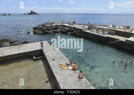 In Insel La Graciosa carapacho Spa auf den Azoren, Portugal Stockfoto