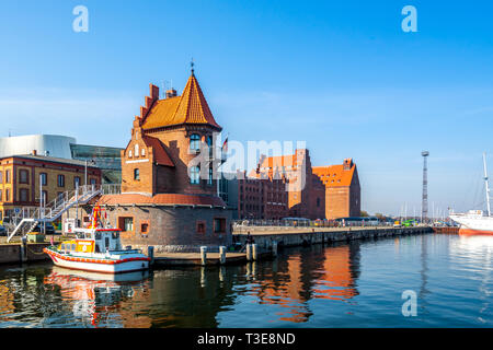 Marina Stralsund, Deutschland Stockfoto