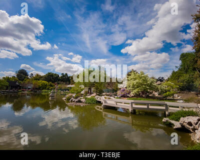 Los Angeles, APR 5: Die schönen chinesischen Garten von Huntington Library auf der Apr 5, 2019 in Los Angeles, Kalifornien Stockfoto