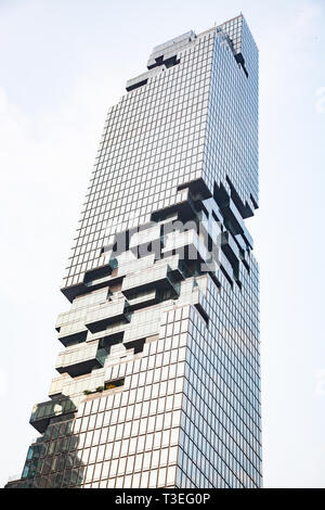 King Power mahaNakhon, das höchste Gebäude in Bangkok. Stockfoto