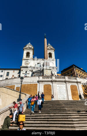 Spanische Treppe, Rom, Italien Stockfoto