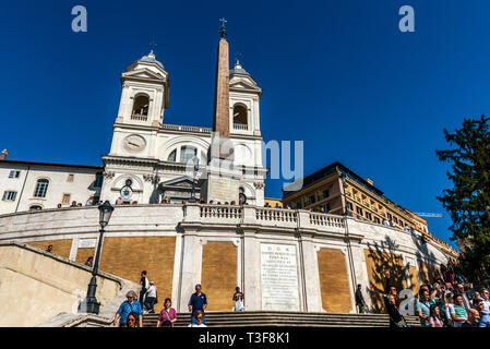 Spanische Treppe, Rom, Italien Stockfoto