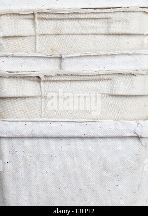 Aus recyceltem Papier Kleine Holzkisten für die Lagerung und Transport Umzug Beeren gemacht Stockfoto