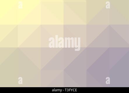 Abstrakte geometrische Gelb Grau Farbtöne Farbverlauf Hintergrund Textur, Low Poly Dreieck Muster, Computer Graphic, Illustration Stock Vektor
