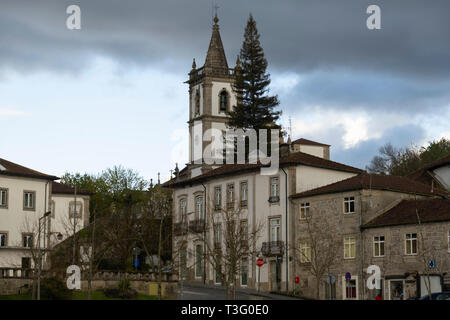 São João Baptista Kirche in Ponte da Barca, Minho, Portugal, Europa Stockfoto