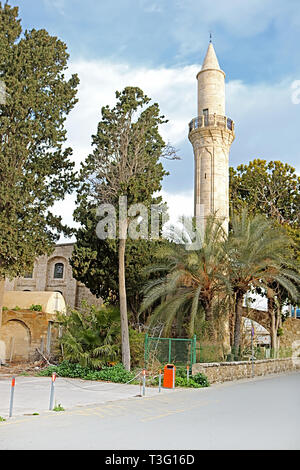 Die Grans Moschee (Dschami Kebir wie sie genannt wird) in Larnaca, Zypern Stockfoto