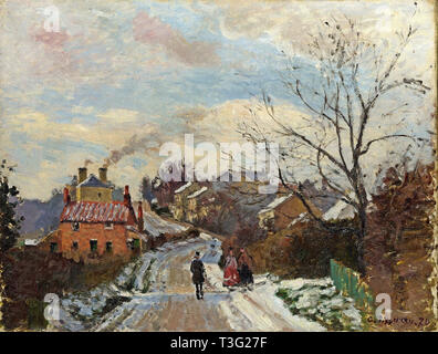 Camille Pissarro (1830 1903) Fox Hill oberen 1870 Stockfoto