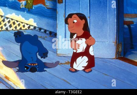 Lilo und Stitch Jahr: 2002 USA Regie: Dean DeBlois, Chris Sanders Animation Stockfoto