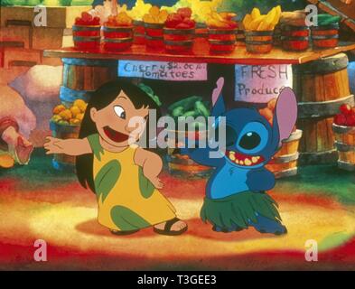 Lilo und Stitch Jahr: 2002 USA Regie: Dean DeBlois, Chris Sanders Animation Stockfoto