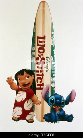 Lilo und Stitch Jahr: 2002 USA Regie: Dean DeBlois, Chris Sanders Animation Stockfoto