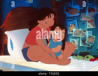 Lilo und Stitch Jahr: 2002 USA Regie: Dean DeBlois, Chris Sanders Animation Stockfoto