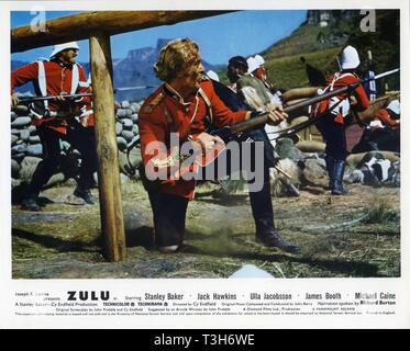 Michael Caine ZULU 1964 Regisseur Cy Endfield Diamond Filme/Paramount British Bilder Stockfoto