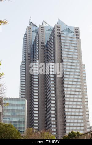 Das Park Hyatt Hotel in Tokio, Japan. Stockfoto