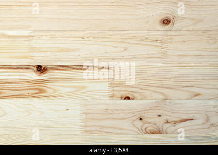 Kiefer Diele Textur, Blick von oben auf die holzplanken Stockfoto