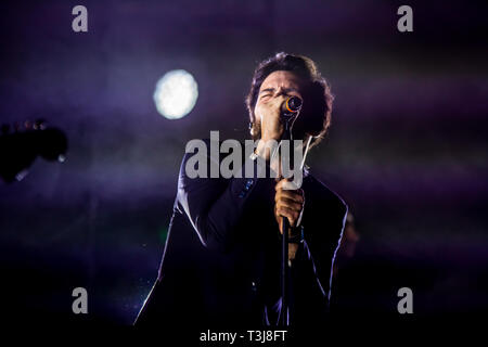 Die Band ist wieder einzuschalten, die wichtigsten Clubs und Theatern Italiens mit WAS TUN SIE IN DIESER NACHT? TOUR 2019. Die dico und die Tour werden von magellano Concerti. (Foto von Luigi Rizzo/Pacific Press) Stockfoto