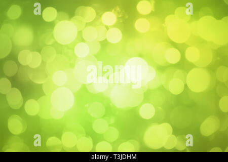 Blur green Bokeh abstrakt, Hintergrund. Stockfoto