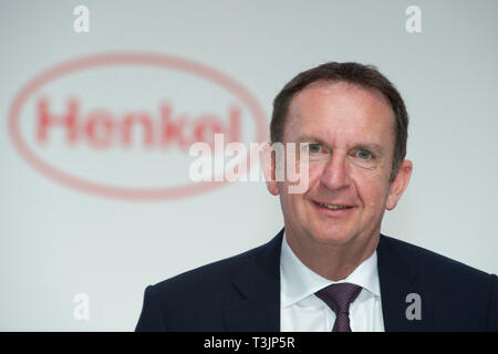 Düsseldorf, Deutschland. 08 Apr, 2019. Hans Van BYLEN, Chief Executive Officer, CEO, Hauptversammlung der Henkel AG & Co.KGaA am 08.04.2019 in Düsseldorf | Verwendung der weltweiten Kredit: dpa/Alamy leben Nachrichten Stockfoto