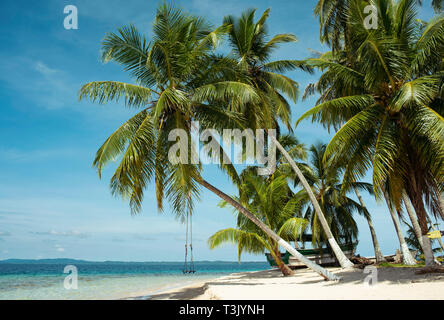 Die paradiesische Landschaft von Icodub, San Blas Inseln. Panama, Mittelamerika. Okt 2018 Stockfoto