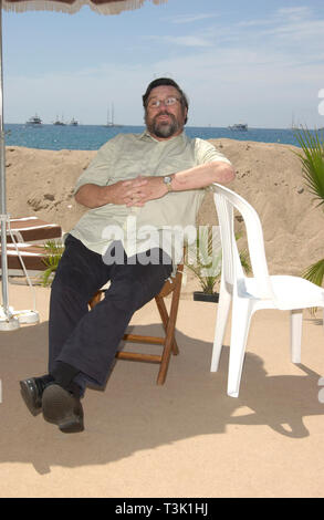 CANNES, Frankreich. 21. Mai 2002: Schauspieler Ricky TOMLINSON bei den Filmfestspielen von Cannes seinen neuen Film zu fördern Einmal in den Midlands. © Paul Smith/Featureflash Stockfoto