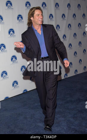 LOS ANGELES, Ca. 14. Juli 2002: Schauspieler Jim Carrey auf der Paramount Pictures 90. Firmenjubiläum Gala bei Paramount Studios, Hollywood. © Paul Smith/Featureflash Stockfoto