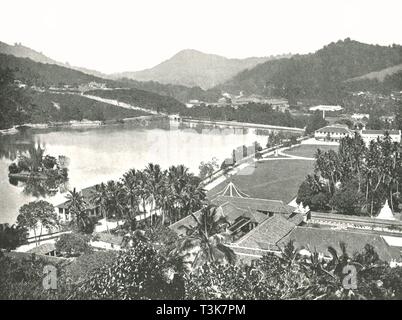 'Ansicht von Lady Horton's Walk', Kandy, Ceylon, 1895. Schöpfer: W&S Ltd. Stockfoto