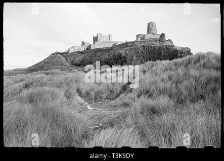 Bamburgh Castle, Northumberland, c 1955 - c 1980. Schöpfer: Ursula Clark. Stockfoto