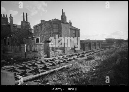 Stockton und Darlington Railway Ticket Office, Bridge Road, Stockton on Tees, c 1955 - c 1980. Schöpfer: Ursula Clark. Stockfoto