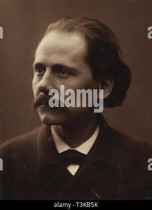 Portrait des Komponisten Jules Massenet (1842-1912), 1881. Schöpfer: Anonym. Stockfoto