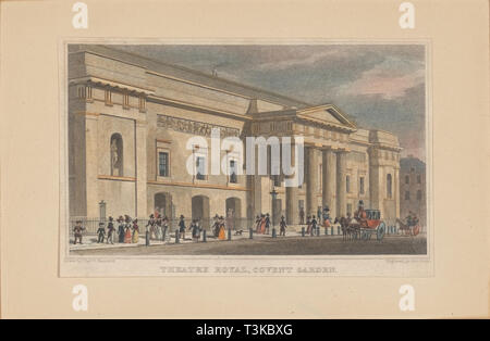 Theatre Royal Covent Garden, C. 1830. Schöpfer: Hirt, Thomas Hosmer (1792-1864). Stockfoto