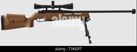 SERVICE WAFFEN, Deutschland nach 1945, Gewehr mit Umfang und Zweibein, Mauser, Additional-Rights - Clearance-Info - Not-Available Stockfoto