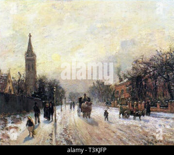 Camille Pissarro (1830 1903) All Saints Church Upper Norwood Private Collection 1871 Stockfoto