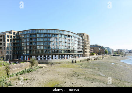 Die neuen Riverside Studios, Queen Caroline Street, Hammersmith, London, W6, England, Großbritannien Stockfoto