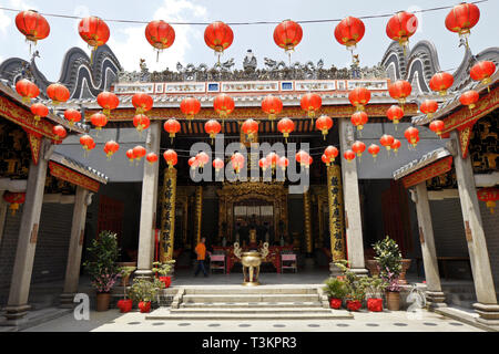 Chan siehe Shu Yuen clan Halle, Kuala Lumpur, Malaysia Stockfoto