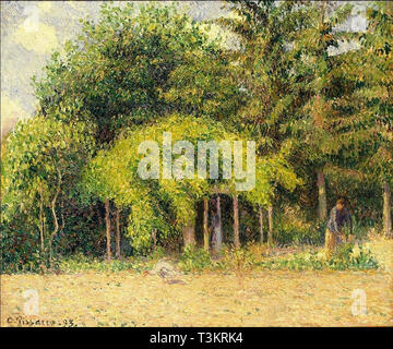 Camille Pissarro (1830 1903) Le Berceau Eragny-Private Collection 1893 Stockfoto