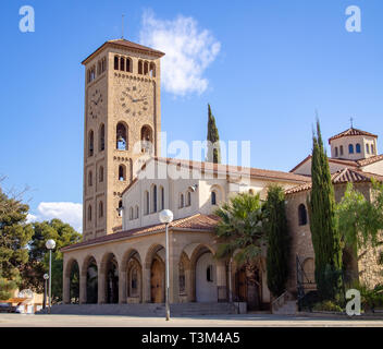 Esglesia de Sant Oleguer (Kirche von Sant Oleguer), Sabadell, Katalonien, Spanien Stockfoto