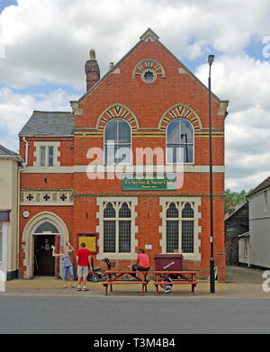 Ex-Service Männer & Social Club, Long Melford, Suffolk Stockfoto