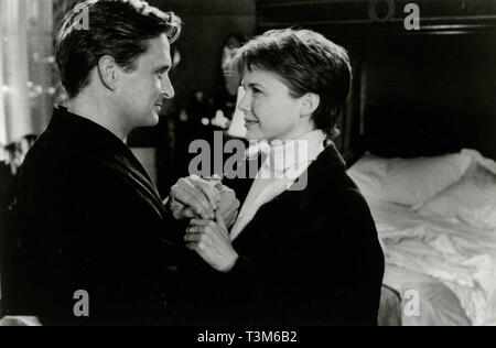 Michael Douglas und Annette Bening in dem Film Der amerikanische Präsident, 1995 Stockfoto