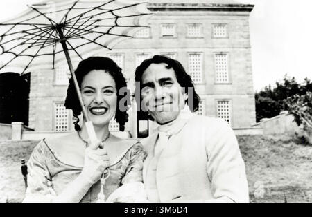 Greta Scacchi und Pete Postlethwaite im Film der Schlange Kiss, 1997 Stockfoto