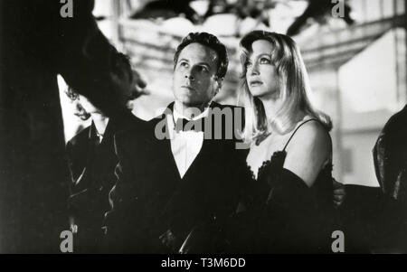 John gehört und Goldie Hawn im Film betrogen, 1991 Stockfoto