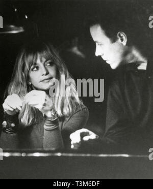 John gehört und Goldie Hawn im Film betrogen, 1991 Stockfoto