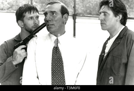 Stephen Baldwin, Pete Postlethwaite, und Gabriel Byrne der Film die üblichen Verdächtigen, 1995 Stockfoto