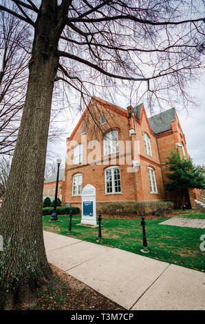 Tuomey Halle beherbergt die Hochschule der Künste und Wissenschaften und die Blount studentische Initiative an der Universität von Alabama in Tuscaloosa, Alabama. Stockfoto