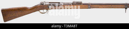 SERVICE WAFFEN, DEUTSCHES REICH, Infanterie Gewehr M 1871, Amberg, Kaliber 11 mm, Nummer 8966, Additional-Rights - Clearance-Info - Not-Available Stockfoto