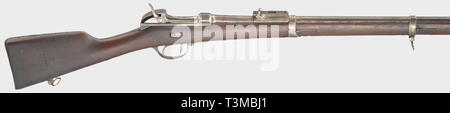 Dienstwaffen, Bayern, Werder Gewehr M 1869, Kaliber 11 mm, Nummer 38942, Additional-Rights - Clearance-Info - Not-Available Stockfoto