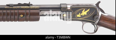 Die langen Arme, moderne Systeme, Winchester Modell 62A, Kaliber 22 lr, Additional-Rights - Clearance-Info - Not-Available Stockfoto