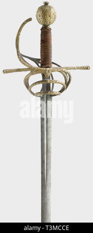 Waffen, Schwerter, Degen, 17. Jahrhundert, Additional-Rights - Clearance-Info - Not-Available Stockfoto