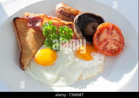 Englisches Frühstück Stockfoto