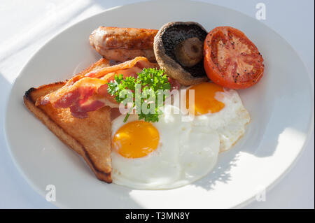 Englisches Frühstück Stockfoto