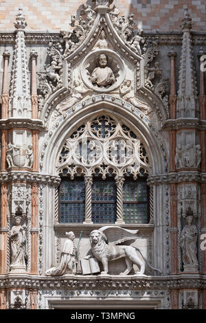 Porta della Carta, Venedig Stockfoto